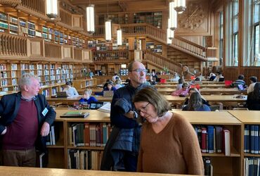 VISITE GUIDEE INSOLITE DE LEUVEN AVEC EN POINT D'ORGUE:LA BIBLIOTHEQUE